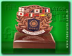 Medalha de mesa Taça das Nações, fundida em Zamac com base