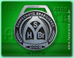 Medalha SHBr, fundida, formato exclusivo